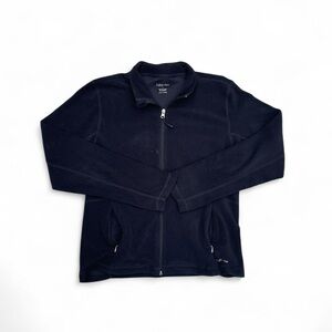 Calvin Klein Womens Black Fleece Jacket